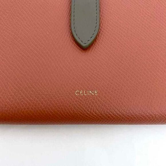 Céline Red Leather Wallet  (Pre-Owned) - Picture 6 of 10